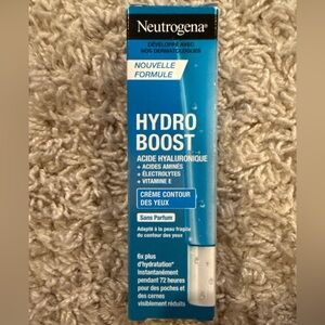 Neutrogena Hydro Boost Eye Cream Hyaluronic Acid Fragrance Free New Sealed